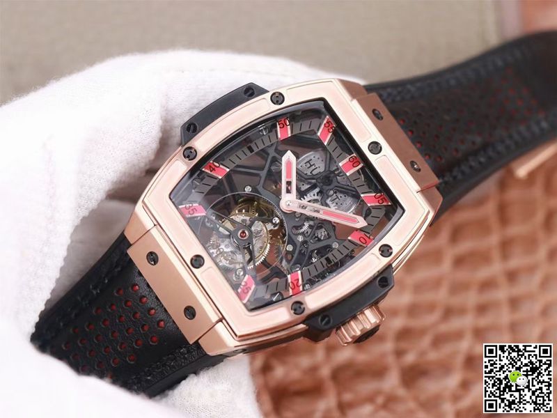 Hublot Replica Masterpiece Tourbillon 906.OX.0123.VR.AES13 1:1 Best Edition JB Factory Skeletonized Dial Swiss HUB 9006
