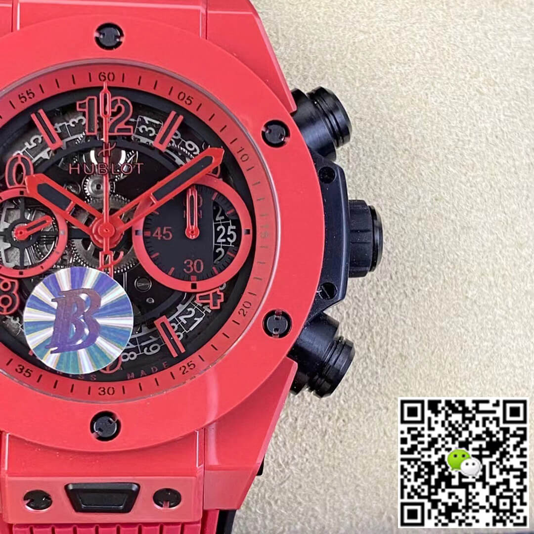 Replica Hublot BIG BANG Unico 411.CF.8513.RX 1:1 Best Edition BB Factory Red Ceramics