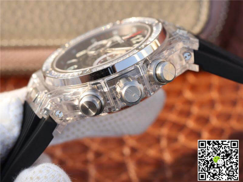 Replica Hublot Big Bang Unico 411.JX.1170.RX Men Watches 1:1 Best Edition Swiss ETA1242 Black Rubber Strap