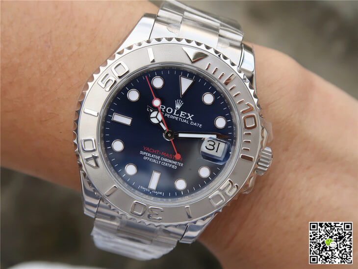 Replica R01ex Yacht Master 268622 1:1 Best Edition AR Factory Blue Dial