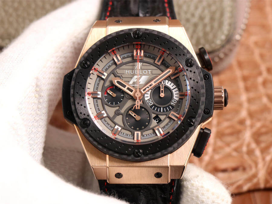 Hublot Replica King Power 703.ZM.1123.NR.FMO10 1:1 Best Edition V6 Factory Rose Gold