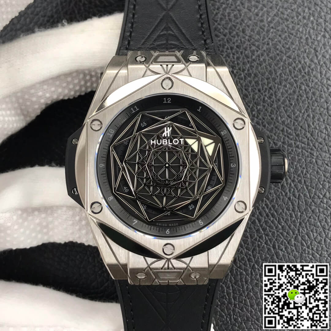 Replica Hublot Big Bang 415.NX.1112.VR.MXM16 1:1 Best Edition WWF Factory Black Dial
