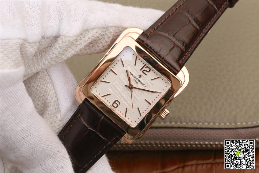 Vacheron C0nstan1n Replica Historiques 86300/000R-9826 1:1 Best Edition GS Factory Rose Gold
