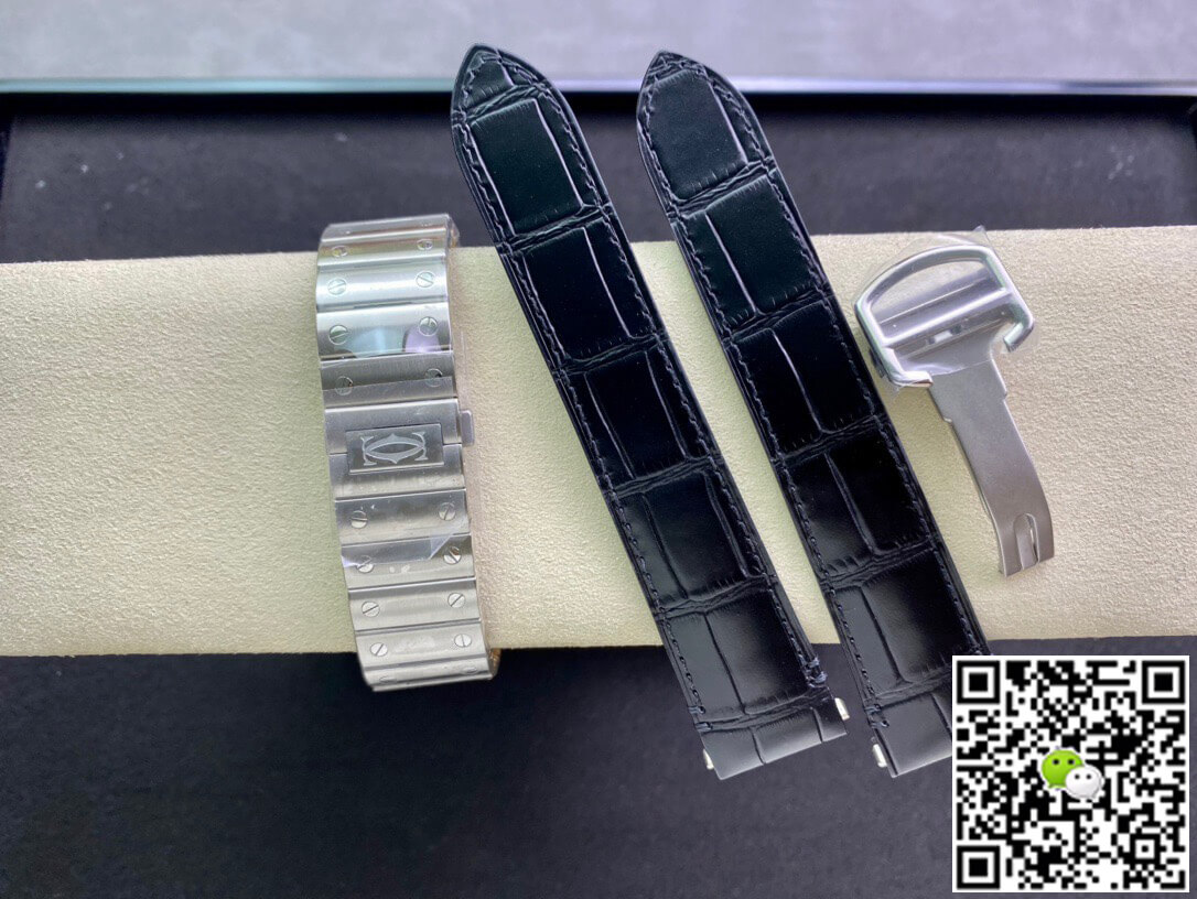 Ca*t1er Watch Rep Santos WSSA0037 1:1 Best Edition GF Factory V2 Gray Dial