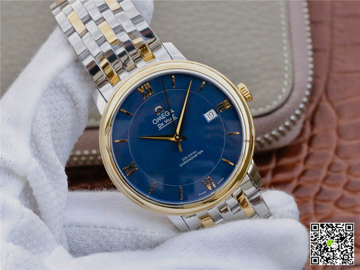 Replica 0me*ga De Ville 424.20.37.20.03.001 1:1 Best Edition TW Factory Yellow Gold