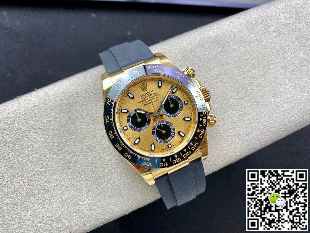 Replica R01ex Daytona M116518LN-0048 1:1 Best Edition BT Factory Champagne Dial