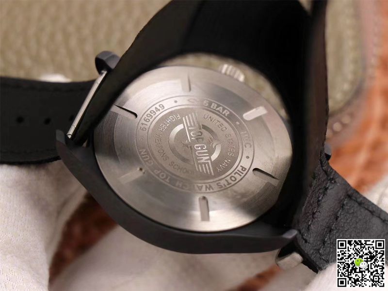 Replica IWC Pilot Top Gun IW326901 1:1 Best Edition MKS Factory Black Dial Swiss ETA2892