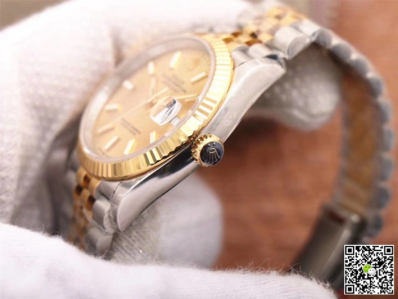 Replica R01ex Datejust M126233-0015 1:1 Best Edition Champagne Dial
