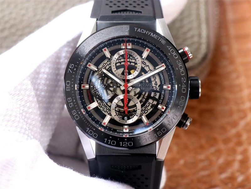 Replica TAG Heuer Carrera CAR201V.FT6046 1:1 Best Edition XF Factory Black Dial Swiss HEUER 01