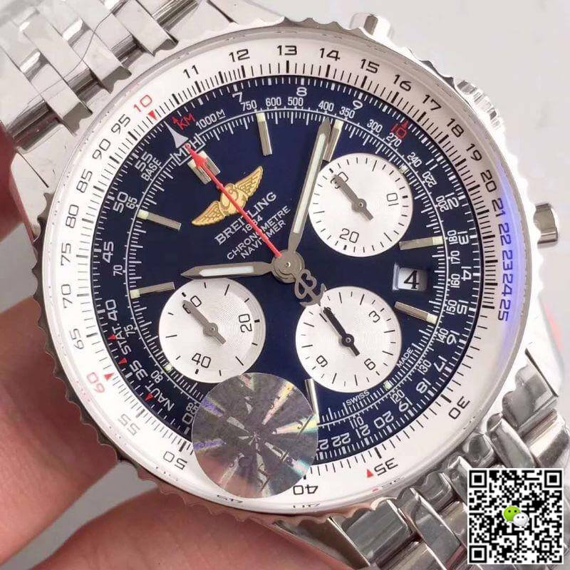 Replica Breitling Navitimer 01 AB012012/BB01/447A JF Factory 1:1 Best Edition Swiss ETA7750