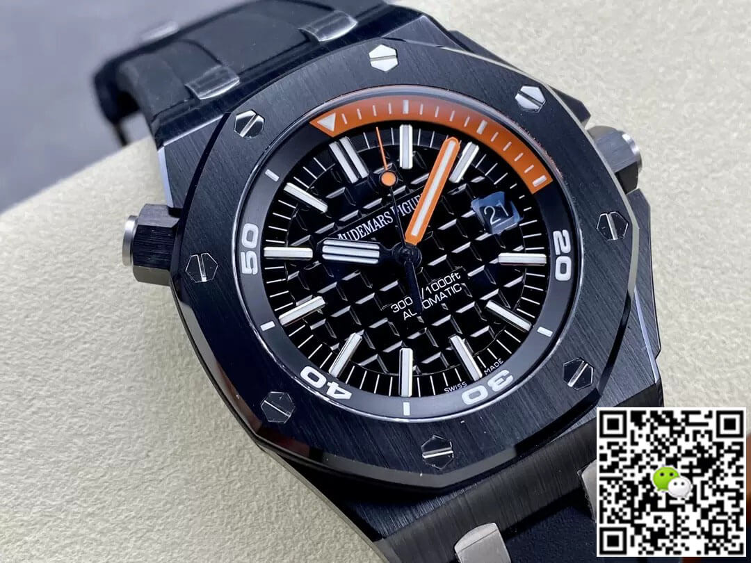 Replica Audemars P1g*et Royal Oak Offshore 15707CE.OO.A002CA.01 1:1 Best Edition APS Factory Black Dial