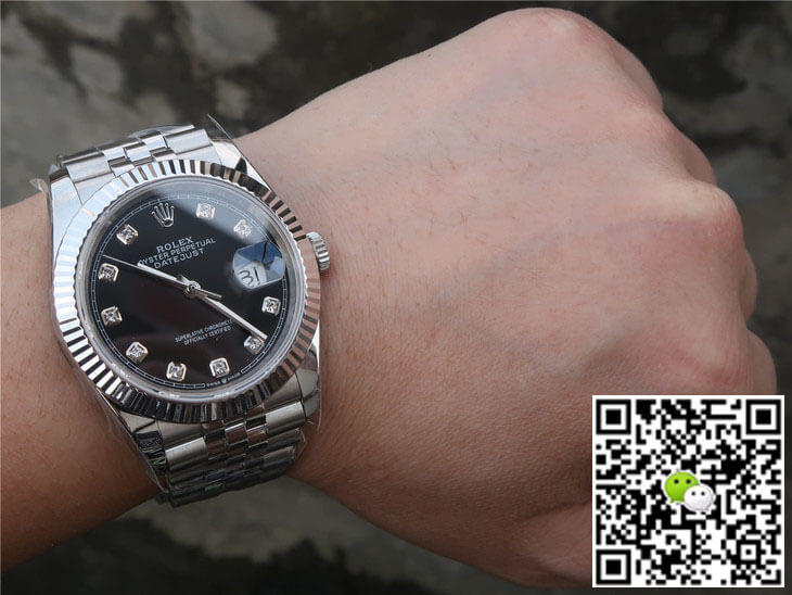 Replica R01ex Datejust M126234-0027 1:1 Best Edition GM Factory Black Dial