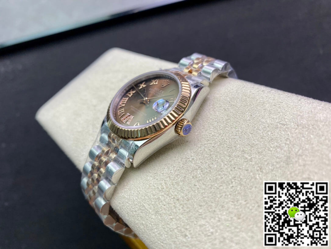 Replica R01ex Datejust M278271-0004 31MM 1:1 Best Edition EW Factory Brown Dial