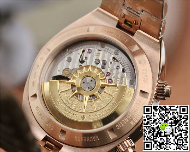 Replica Vacheron C0nstan1n Overseas 5500V/000R-B074 1:1 Best Edition 8F Factory Rose Gold