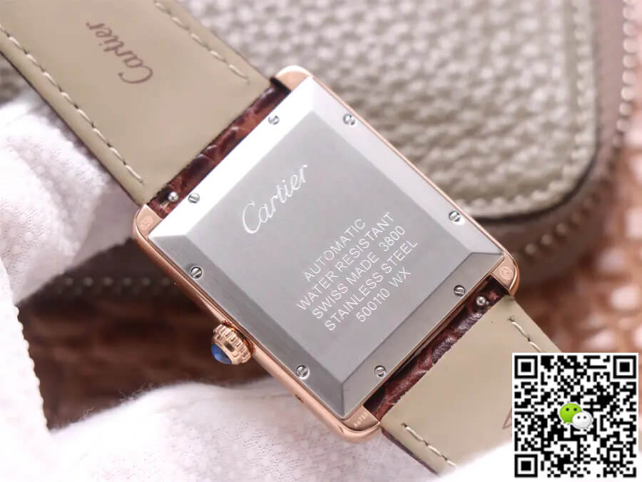 Replica Ca*t1er Tank W5200026 1:1 Best Edition V9 Factory Rose Gold