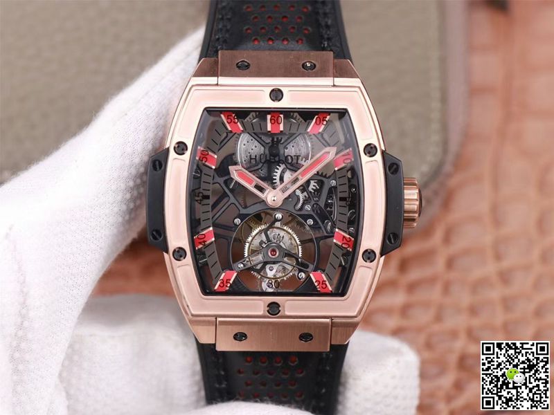 Hublot Replica Masterpiece Tourbillon 906.OX.0123.VR.AES13 1:1 Best Edition JB Factory Skeletonized Dial Swiss HUB 9006