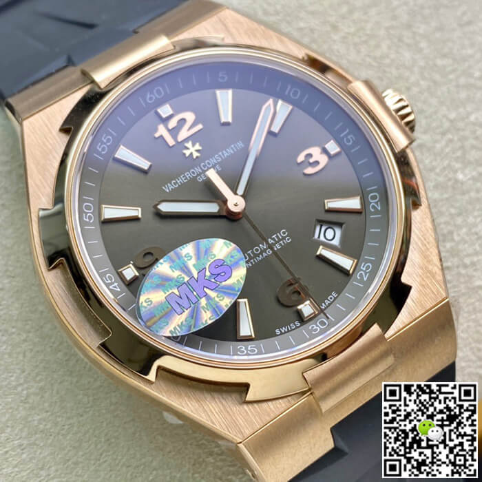 Replica Vacheron C0nstan1n Overseas 42MM 1:1 Best Edition MKS Factory Rose Gold