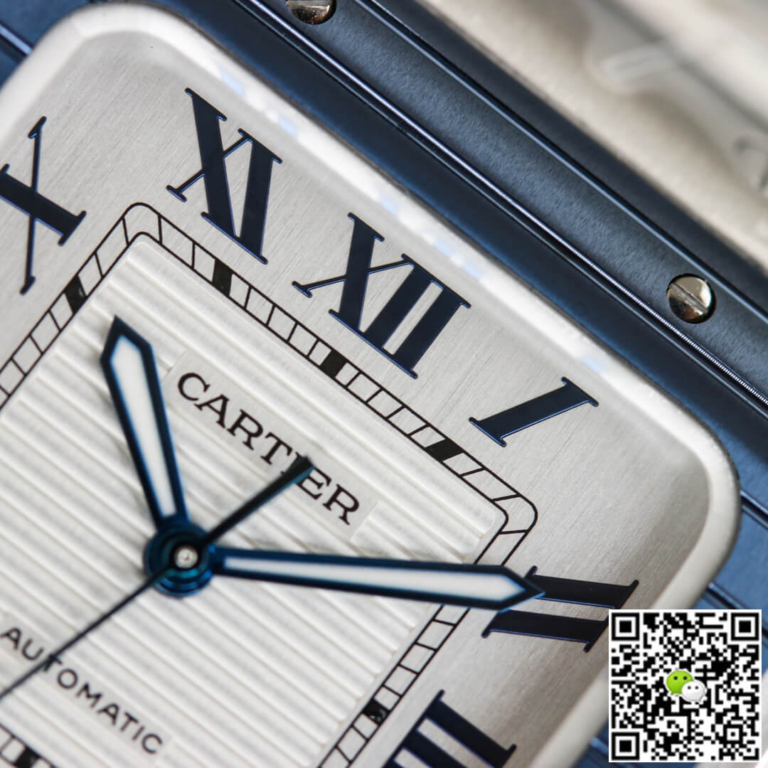 Ca*t1er Watch Rep Santos 1:1 Best Edition GF Factory Stainless Steel Strap