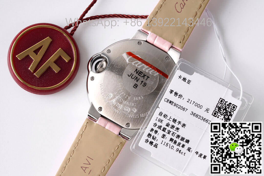 Replica Ballon Bleu De Ca*t1er 33MM WE902067 1:1 Best Edition AF Factory Silver Dial