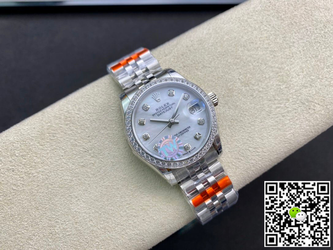 Replica R01ex Datejust M278384RBR-0008 1:1 Best Edition TW Factory Mother-Of-Pearl Dial