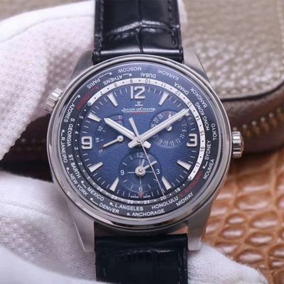 Replica Jaeger LeCoultre Geographic 904847Z 1:1 Best Edition ZF Factory Blue Dial Swiss ETA939A/1