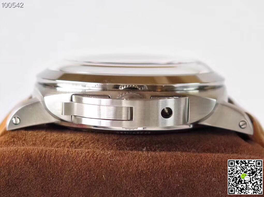 Pa*e*a1 Replica Luminor 1950 PAM127 ZF Factory 1:1 Best Edition Swiss ETA A6497 Brown Soft Tan Leather Strap