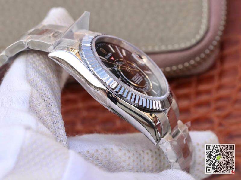 Replica R01ex SKY-DWELLER 326139 Men Watches 1:1 Best Edition Swiss ETA2836 Black Dial