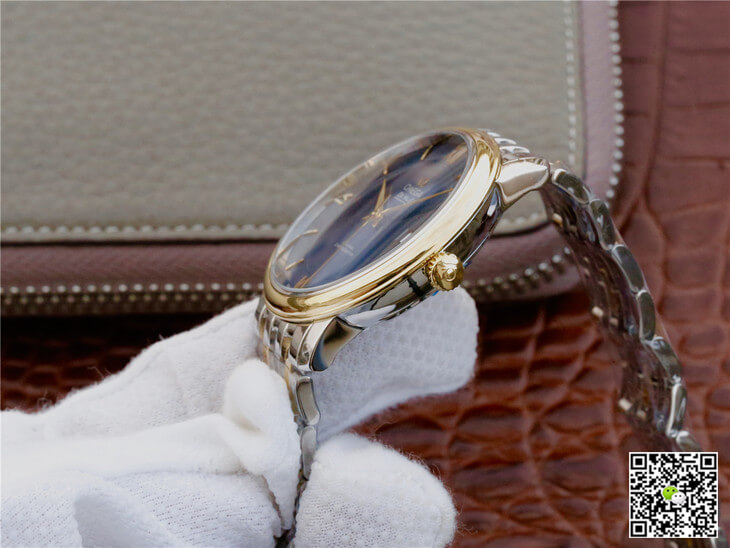 Replica 0me*ga De Ville 424.20.37.20.03.001 1:1 Best Edition TW Factory Yellow Gold