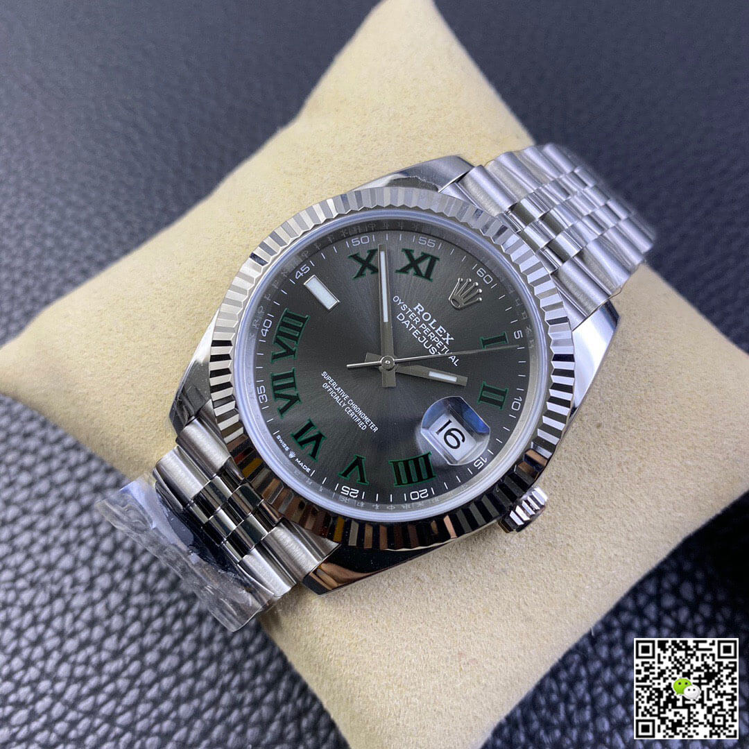 Replica R01ex Datejust M126334-0022 1:1 Best Edition Clean Factory Grey Dial