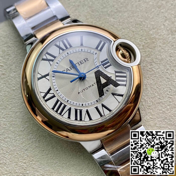 Replica Ballon Bleu De Ca*t1er W2BB0023 33MM 1:1 Best Edition V6 Factory Rose Gold