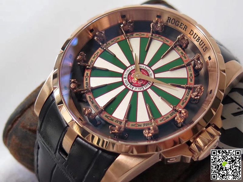 Replica Roger Dubuis Excalibur RDDBEX0398 1:1 Best Edition ZF Factory Rose Gold Swiss ETA8215