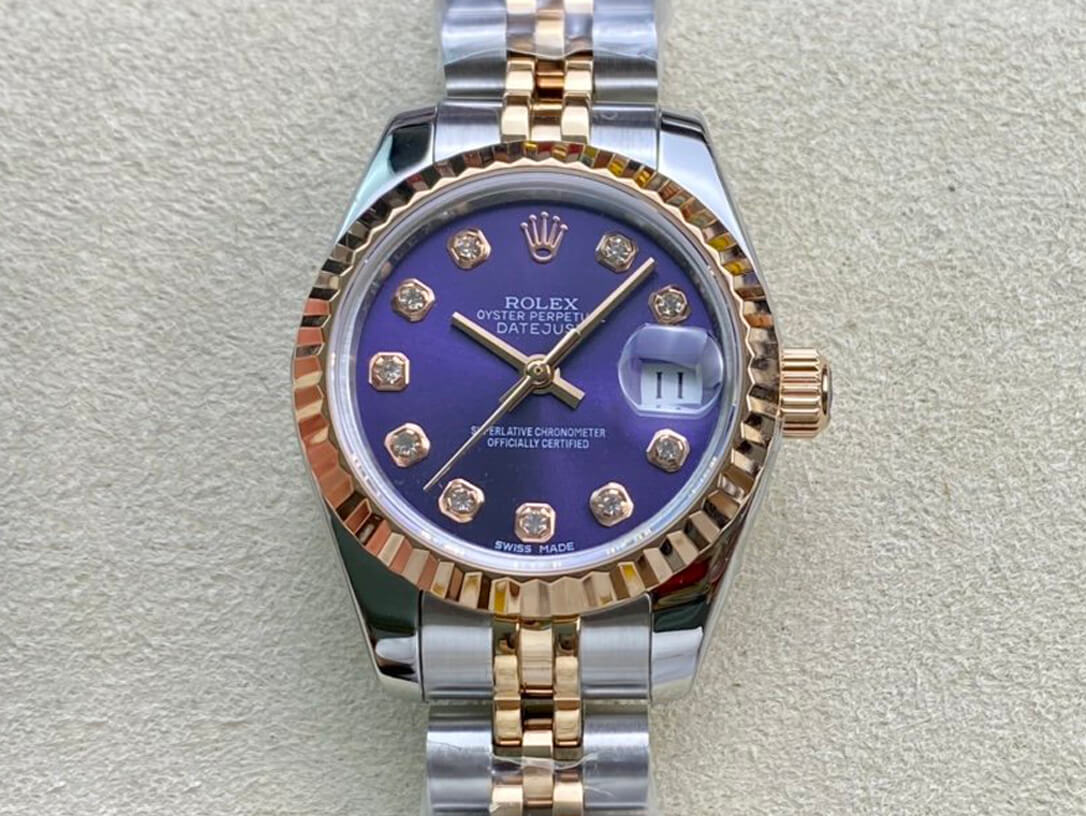 Replica R01ex Datejust M279171-0015 28MM 1:1 Best Edition BP Factory Purple Dial