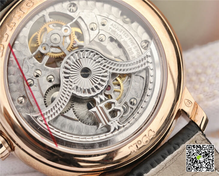 Replica Blancpain Villeret 6025-3642-55B 1:1 Best Edition JB Factory Gold Case Black Dial