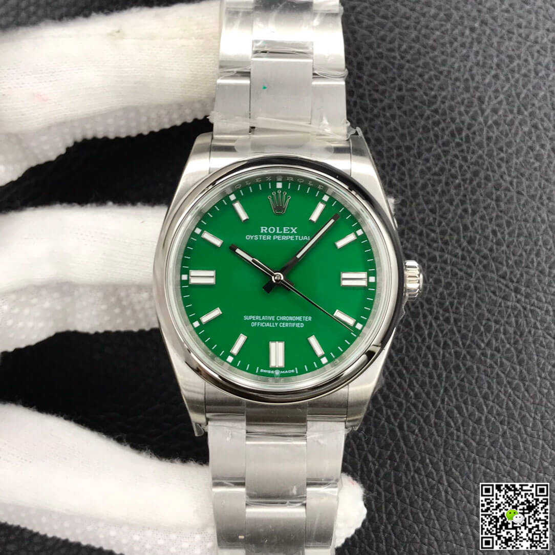 Replica R01ex Oyster Perpetual M126000-0005 36MM 1:1 Best Edition EW Factory Stainless Steel