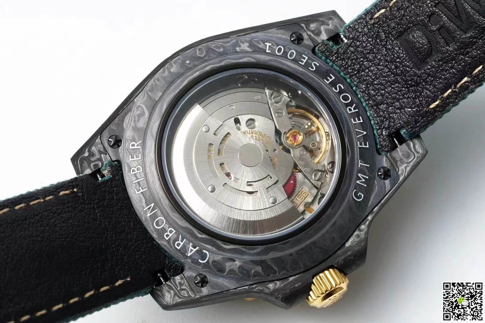 Replica R01ex GMT-MASTER II Diw 1:1 Best Edition Green Fabric Strap