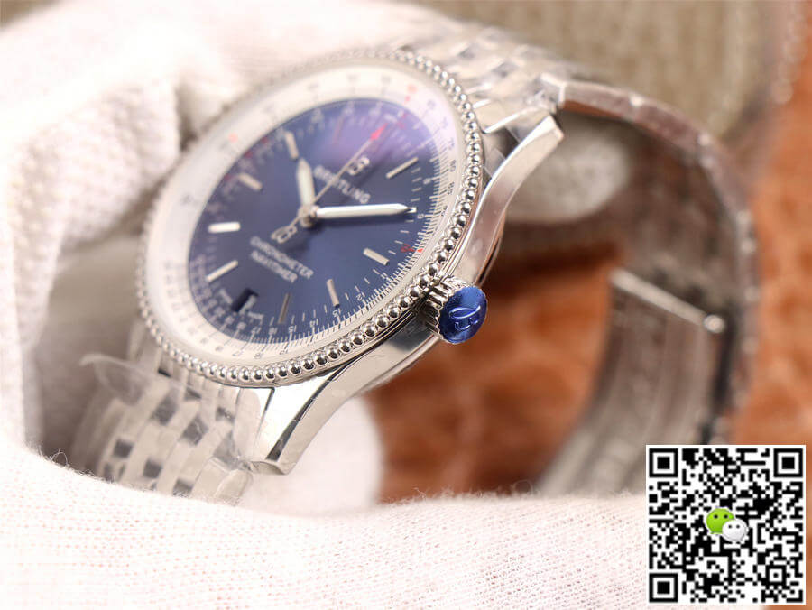 Replica Breitling Navitimer Automatic 38 A17325211C1A1 1:1 Best Edition KOR Factory Blue Dial Swiss SW200