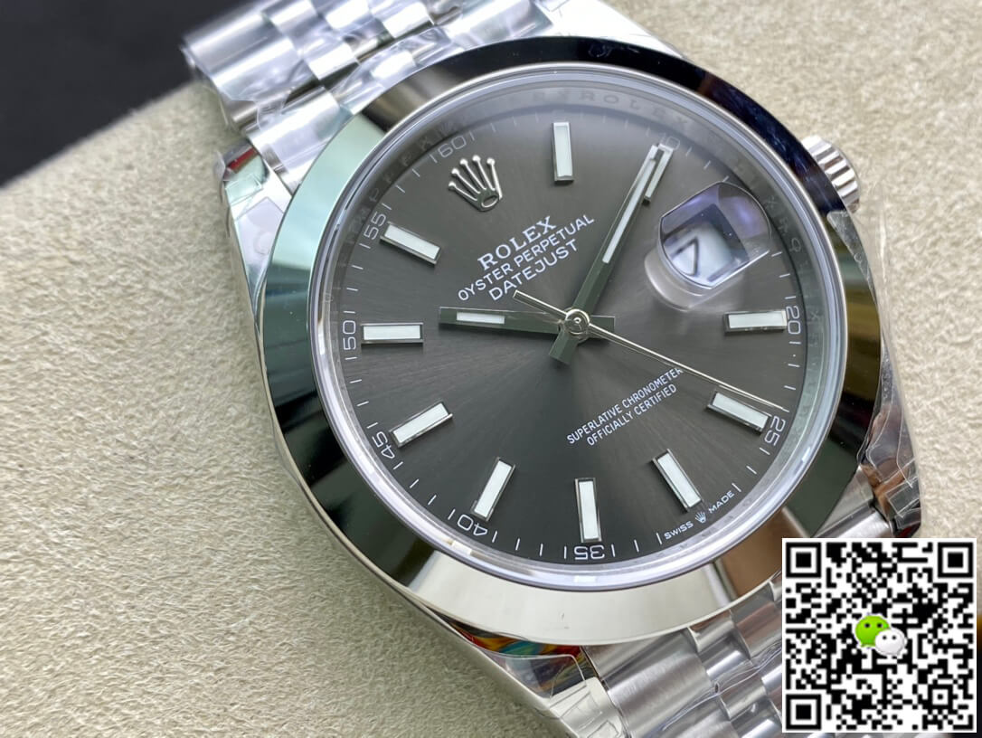 Replica R01ex Datejust M126300-0008 1:1 Best Edition VS Factory Gray Dial