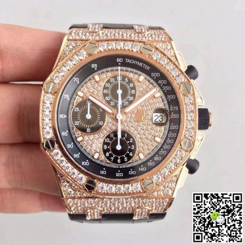 Replica Audemars P1g*et Royal Oak Offshore 26067OR.ZZ.D002CR.01 JF Factory 1:1 Best Edition Swiss ETA7750