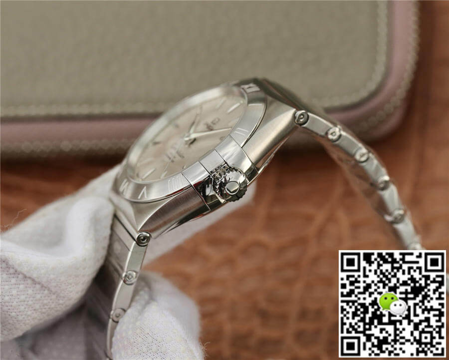 Replica 0me*ga Constellation 123.10.38.21.02.001 1:1 Best Edition VS Factory Silvery White Dial