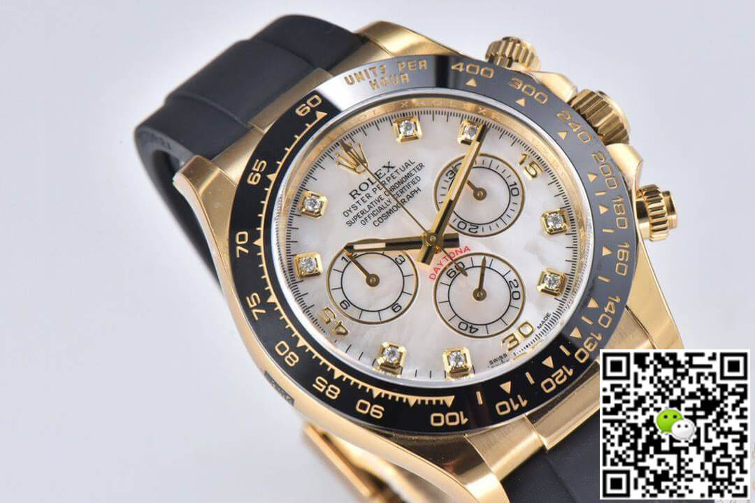 Replica R01ex Cosmograph Daytona 116518LN-0037 1:1 Best Edition Clean Factory Mother-of-pearl Dial