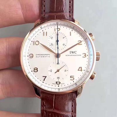 IWC Replica Portuguese Chronograph IW371445 ZF Factory 1:1 Best Edition Swiss ETA7750