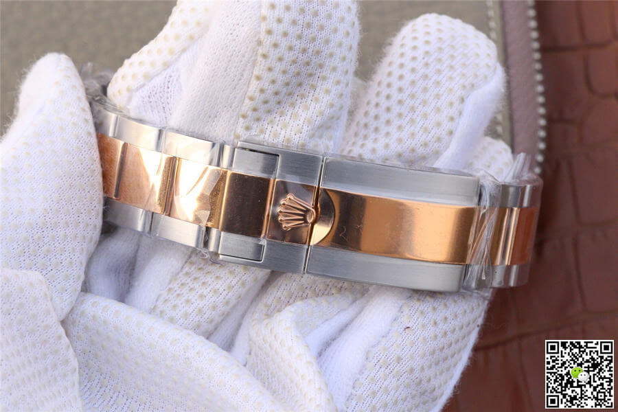 Replica R01ex Yacht-Master M116681-0002 1:1 Best Edition JF Factory Rose Gold