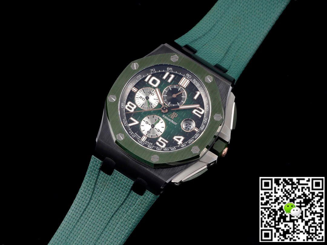 Replica Audemars P1g*et Royal Oak Offshore 26405CE.OO.A056CA.01 1:1 Best Edition RS Factory Green Dial