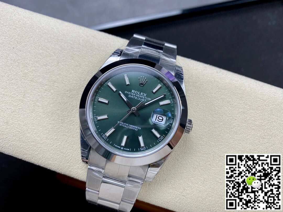 Replica R01ex Datejust M126300-0019 41MM 1:1 Best Edition VS Factory Green Dial