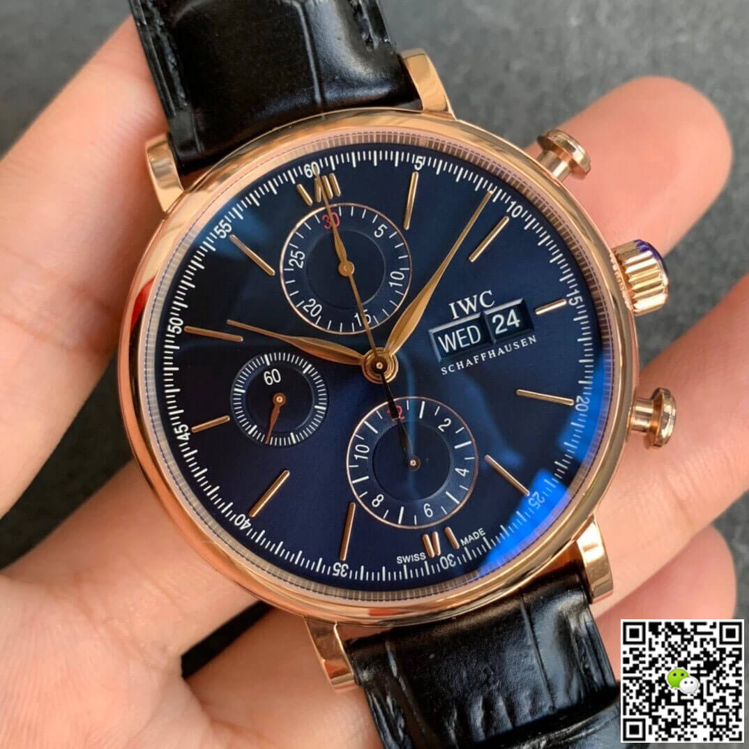 Replica IWC Portofino IW391035 1:1 Best Edition ZF Factory Blue Dial