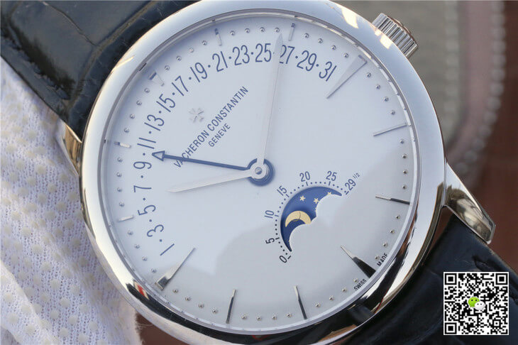 Vacheron C0nstan1n Replica Patrimony 4010U/000G-B330 1:1 Best Edition GS Factory White Dial