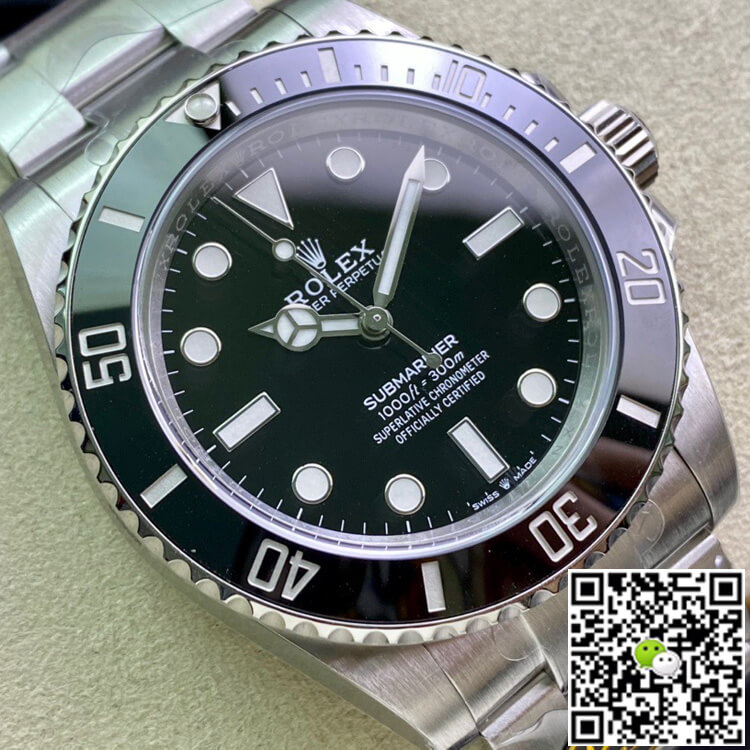 R01ex Submariner Replica M124060-0001 41MM 1:1 Best Edition Clean Factory Black Dial
