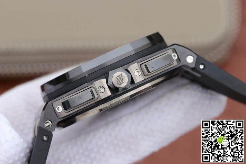 Replica Audemars P1g*et Royal Oak Offshore 26400SO.OO.A002CA.02 JF Factory 1:1 Best Edition Swiss ETA3126 Black Textured Dial