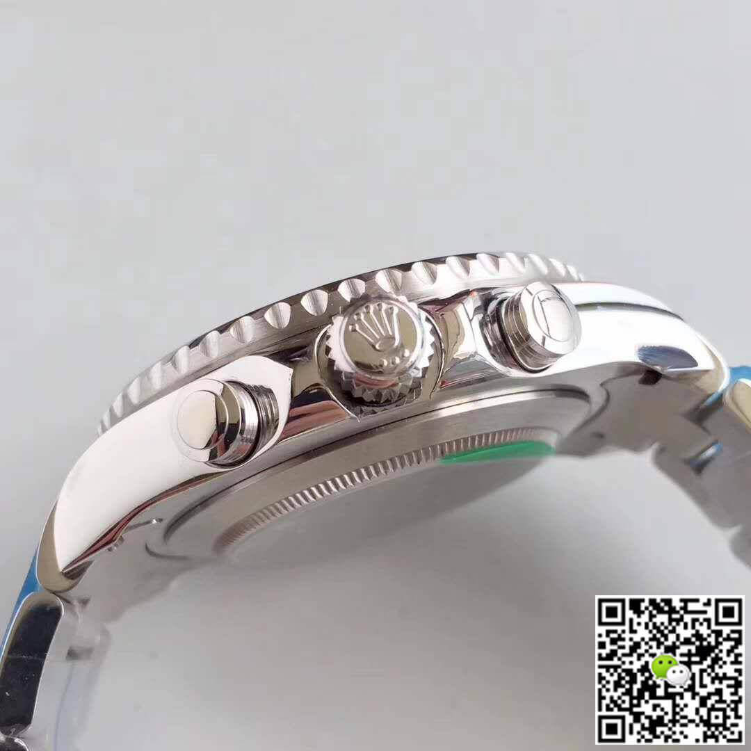 Replica R01ex Yacht-Master II 116680 JF Factory 1:1 Best Edition Swiss ETA7750 White Dial