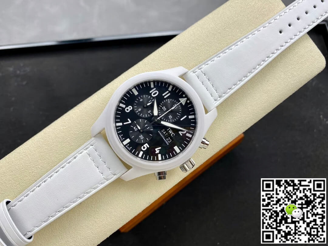 Replica IWC Pilot TOP GUN IW389105 Lake Tahoe 1:1 Best Edition TPS Factory Black Dial